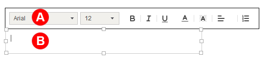 MarketSight Dashboards Add Text